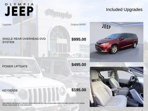 2018 Chrysler Pacifica Hybrid Touring Plus