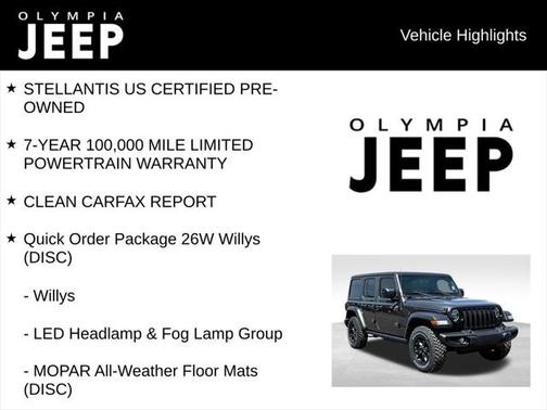 2021 Jeep Wrangler Willys
