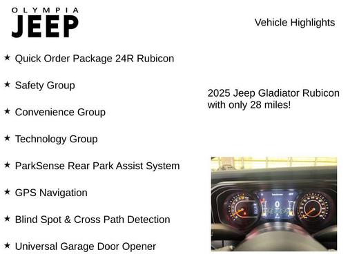 2025 Jeep Gladiator Rubicon