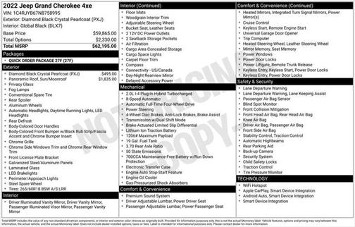 2022 Jeep Grand Cherokee 4xe Base