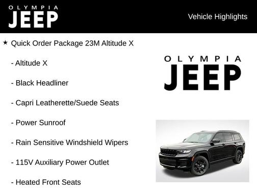 2025 Jeep Grand Cherokee L Altitude