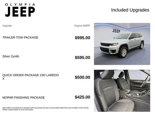 2025 Jeep Grand Cherokee L Laredo