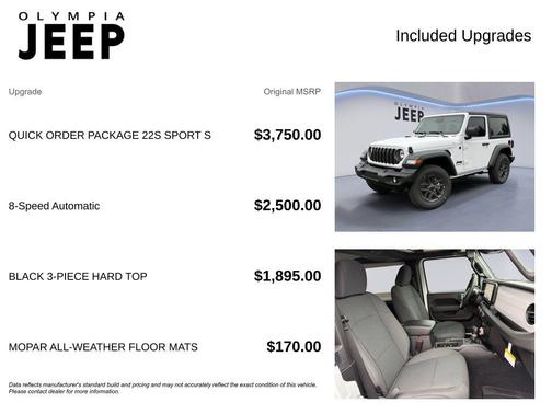 2026 Jeep Wrangler Sport S