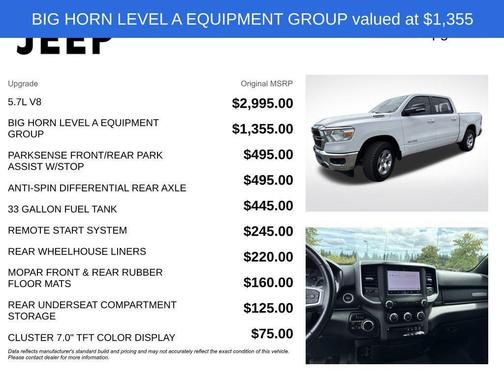 2022 RAM 1500 Big Horn/Lone Star