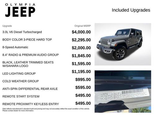 2020 Jeep Wrangler Unlimited Sahara
