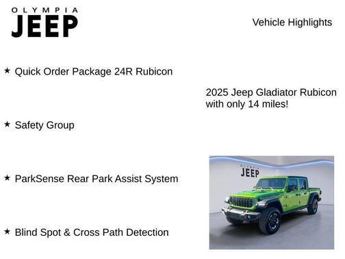 2025 Jeep Gladiator Rubicon