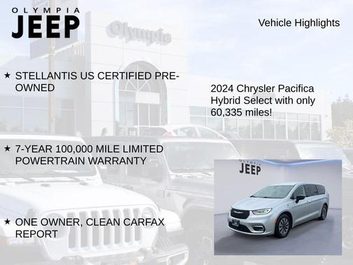 2024 Chrysler Pacifica Hybrid Select
