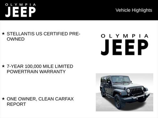 2018 Jeep Wrangler JK Unlimited Willys Wheeler W