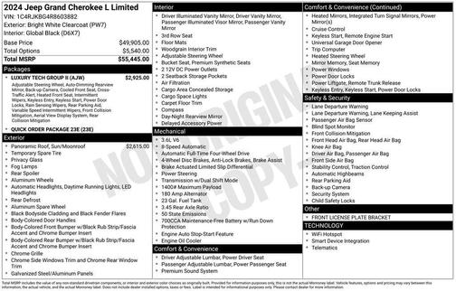 2024 Jeep Grand Cherokee L Limited