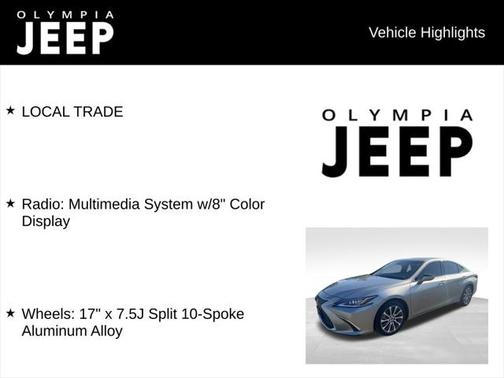 2021 Lexus ES 250 Base