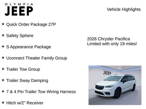 2026 Chrysler Pacifica Limited