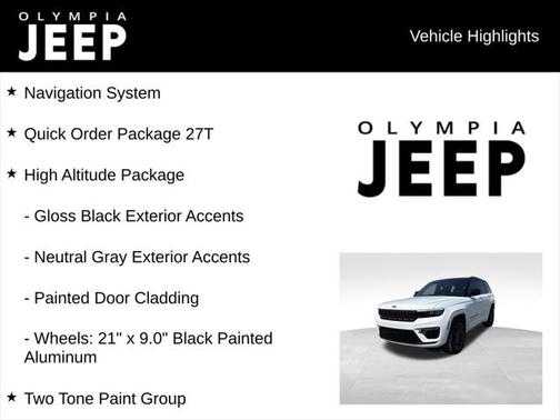 2025 Jeep Grand Cherokee Summit