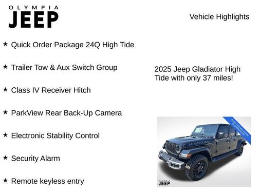 2025 Jeep Gladiator Sport