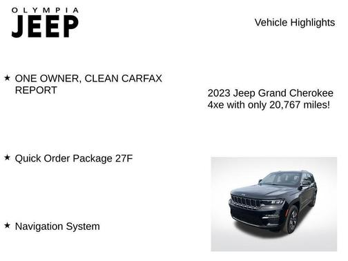 2023 Jeep Grand Cherokee 4xe Base