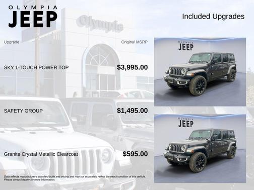 Granite Crystal Metallic Clearcoat 2025 Jeep Wrangler 4xe Sahara