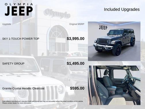 Granite Crystal Metallic Clearcoat 2025 Jeep Wrangler 4xe Sahara