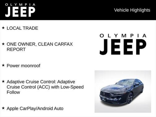 2025 Honda Accord Sport SE 1.5T