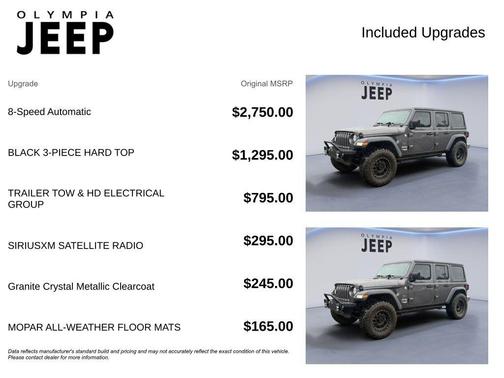 2020 Jeep Wrangler Unlimited Sport