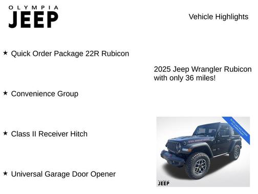2025 Jeep Wrangler Rubicon