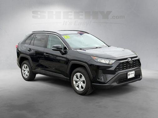 Midnight Black Metallic 2021 Toyota RAV4 LE