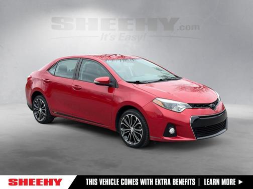 Barcelona Red Metallic 2016 Toyota Corolla S Plus