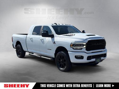 Bright White Clearcoat 2024 RAM 2500 Laramie