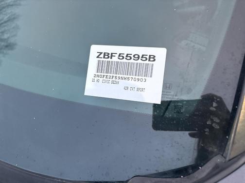 2022 Honda Civic Sport