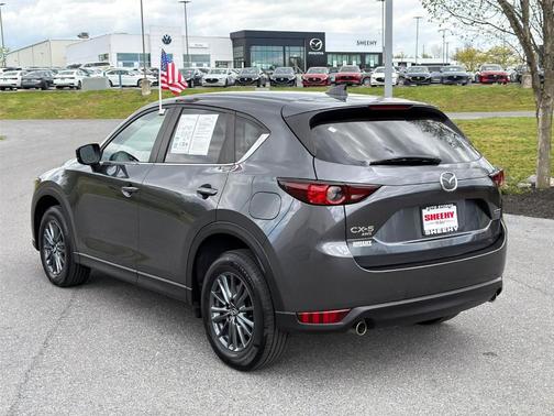 Machine Gray Metallic 2021 Mazda CX-5 Touring