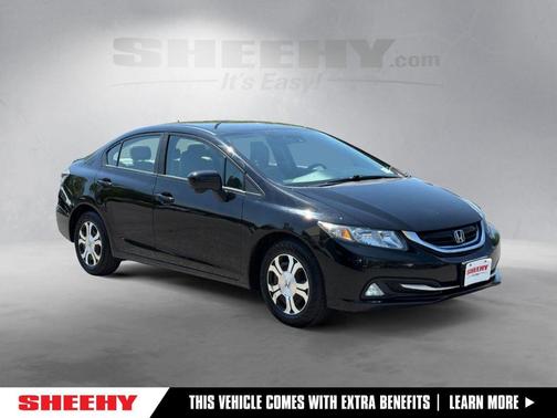 Crystal Black Pearl 2014 Honda Civic Hybrid W/LEATHER