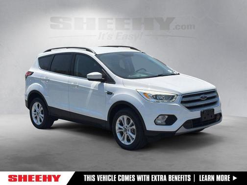 Oxford White 2018 Ford Escape SEL