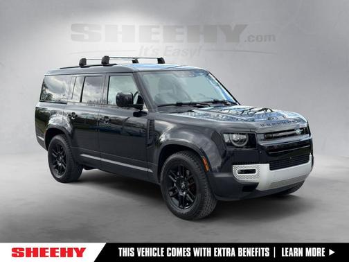 Santorini Black 2023 Land Rover Defender SE