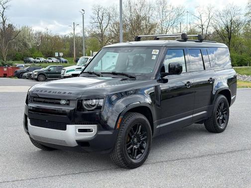 Santorini Black 2023 Land Rover Defender SE