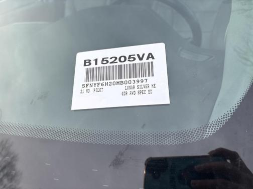 2021 Honda Pilot Special Edition