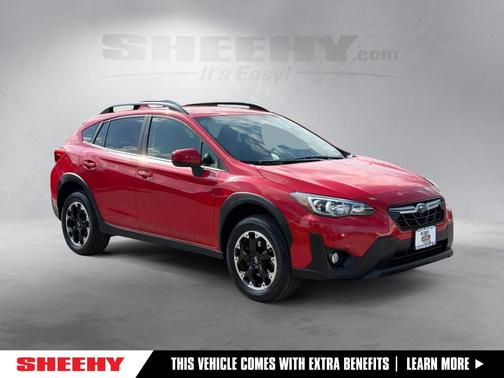 Pure Red 2021 Subaru Crosstrek Premium