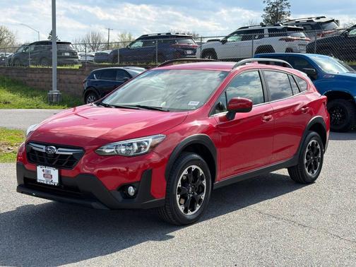 Pure Red 2021 Subaru Crosstrek Premium