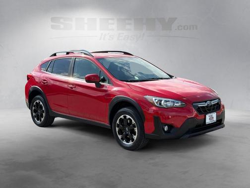 Pure Red 2021 Subaru Crosstrek Premium