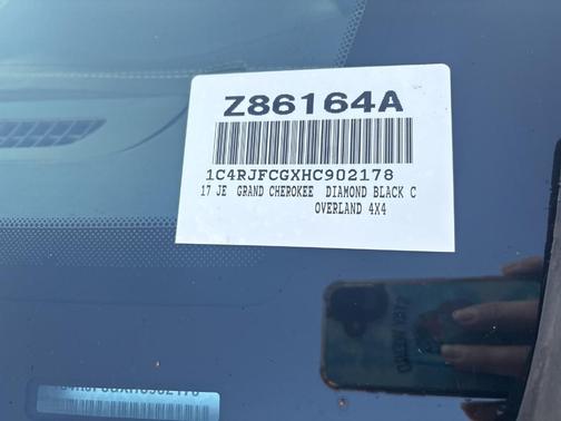 2017 Jeep Grand Cherokee Overland