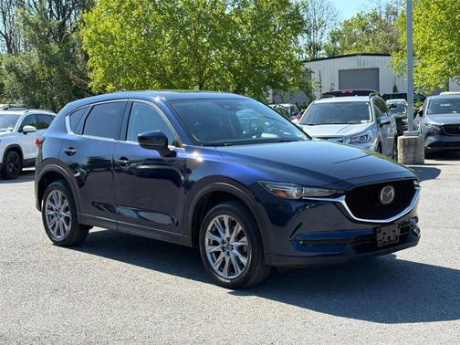 Deep Crystal Blue Mica 2019 Mazda CX-5 Grand Touring Reserve