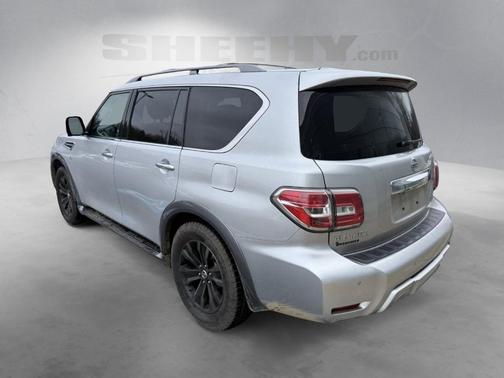 Brilliant Silver 2017 Nissan Armada Platinum