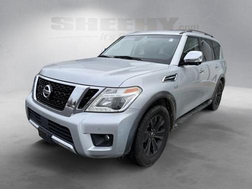 Brilliant Silver 2017 Nissan Armada Platinum