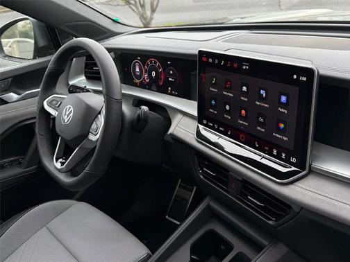 Avocado Green 2026 Volkswagen Tiguan 2.0T SE R-Line Black