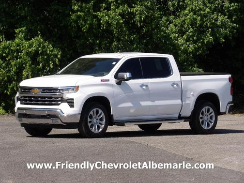 White 2022 Chevrolet Silverado 1500 LTZ