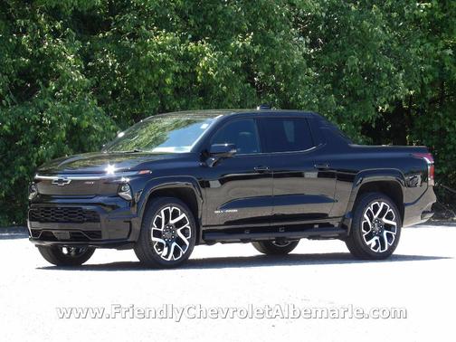 Black 2024 Chevrolet Silverado EV RST