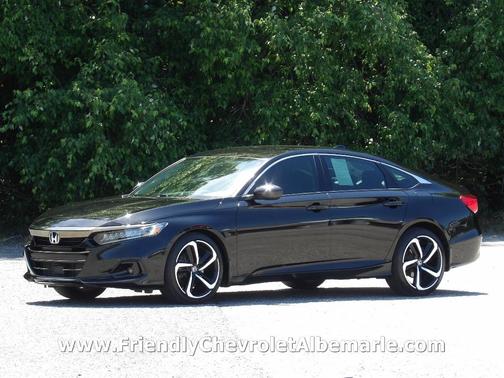 Black 2021 Honda Accord Sport SE