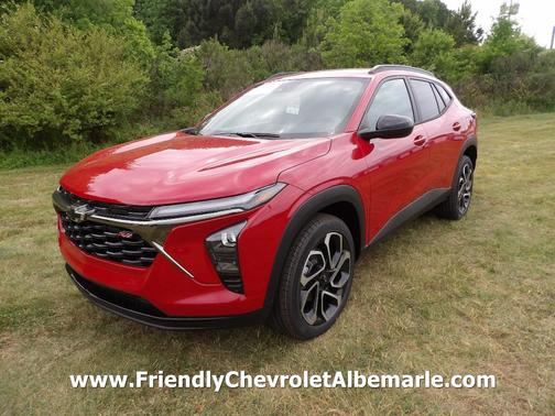 Red 2026 Chevrolet Trax 2RS