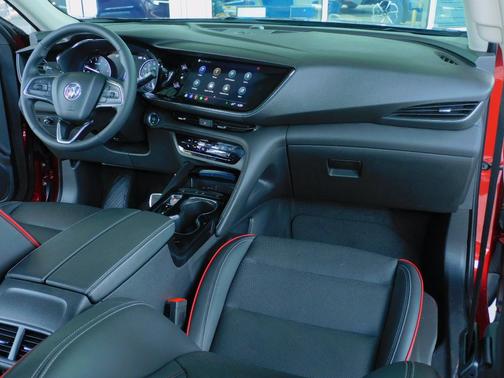 Red 2023 Buick Envision Essence