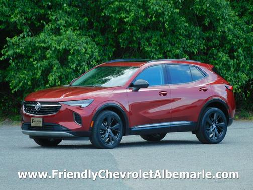 Red 2023 Buick Envision Essence