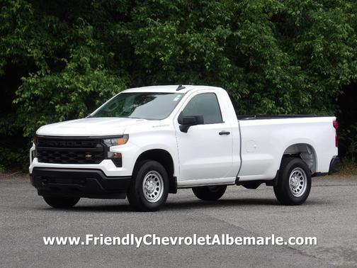 White 2026 Chevrolet Silverado 1500 WT