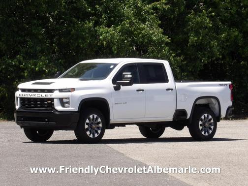 White 2021 Chevrolet Silverado 2500 Custom