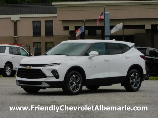 White 2025 Chevrolet Blazer LT